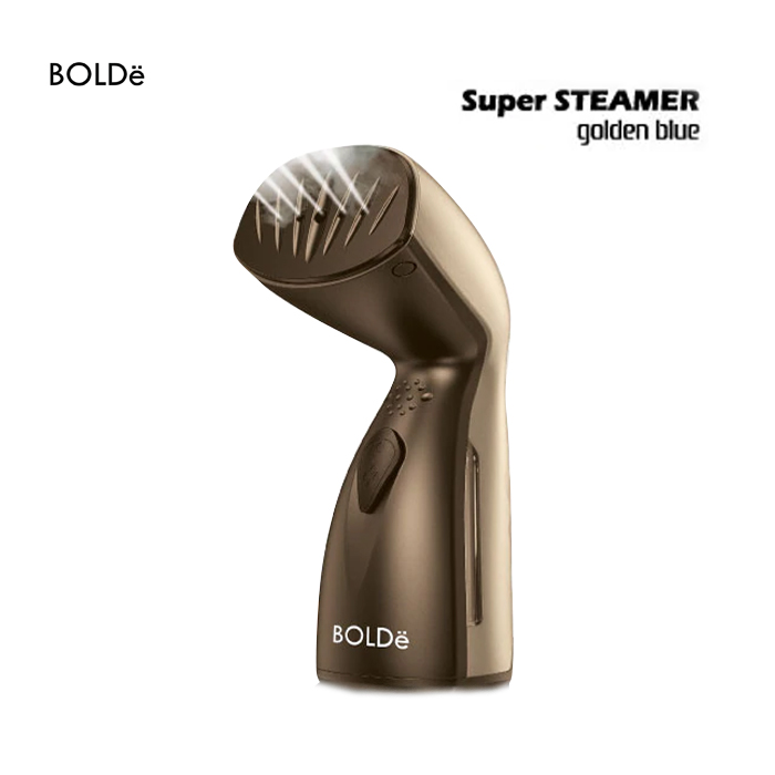 Bolde Super Steamer Golden Blue Setrika Uap Tangan - Gold